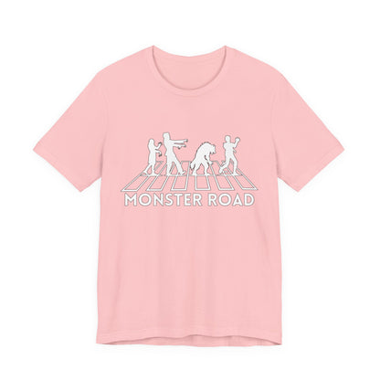 "Monster Road" Tee | Halloween Themed Rock Band Graphic T-Shirt