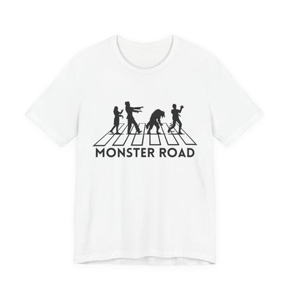 "Monster Road" Tee | Halloween Themed Rock Band Graphic T-Shirt