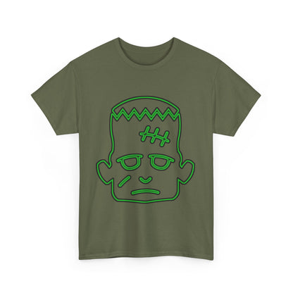 "Franken Face" Tee | Frankenstein Halloween Graphic T-Shirt