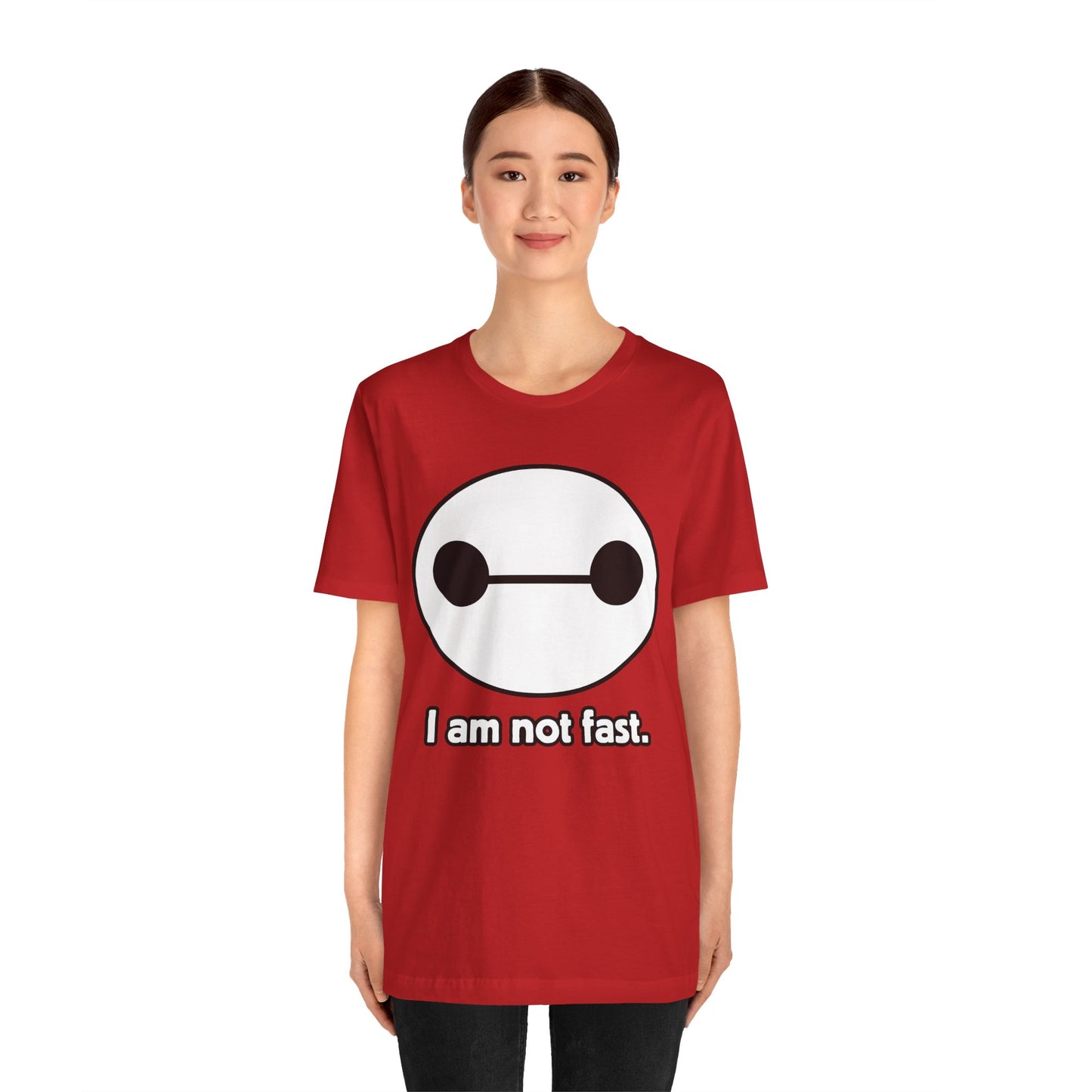 i am not fast. Tee