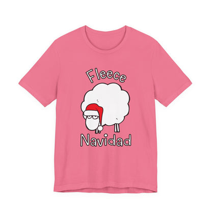 Fleece Navidad Tee | Christmas Sheep Graphic T-Shirt
