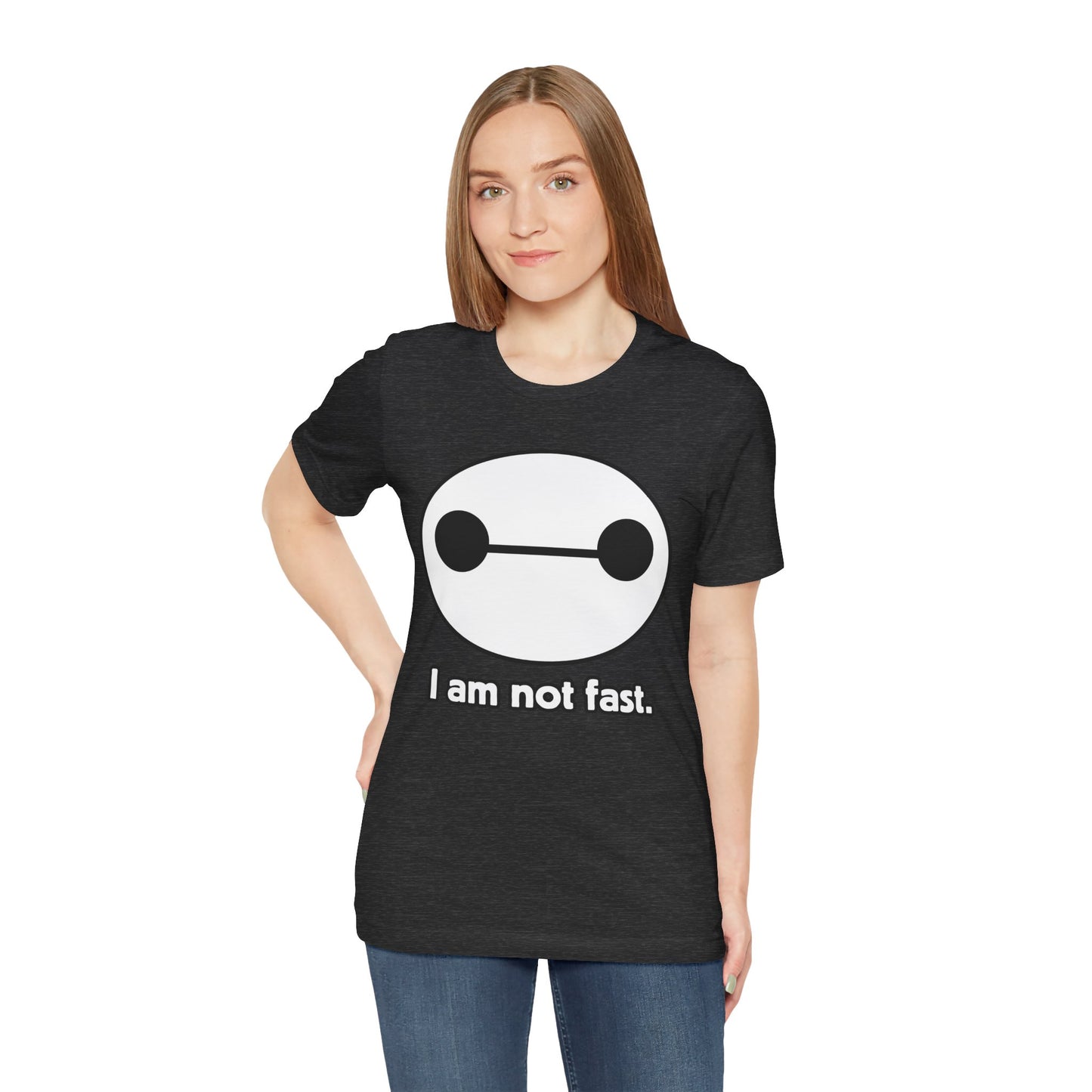 i am not fast. Tee