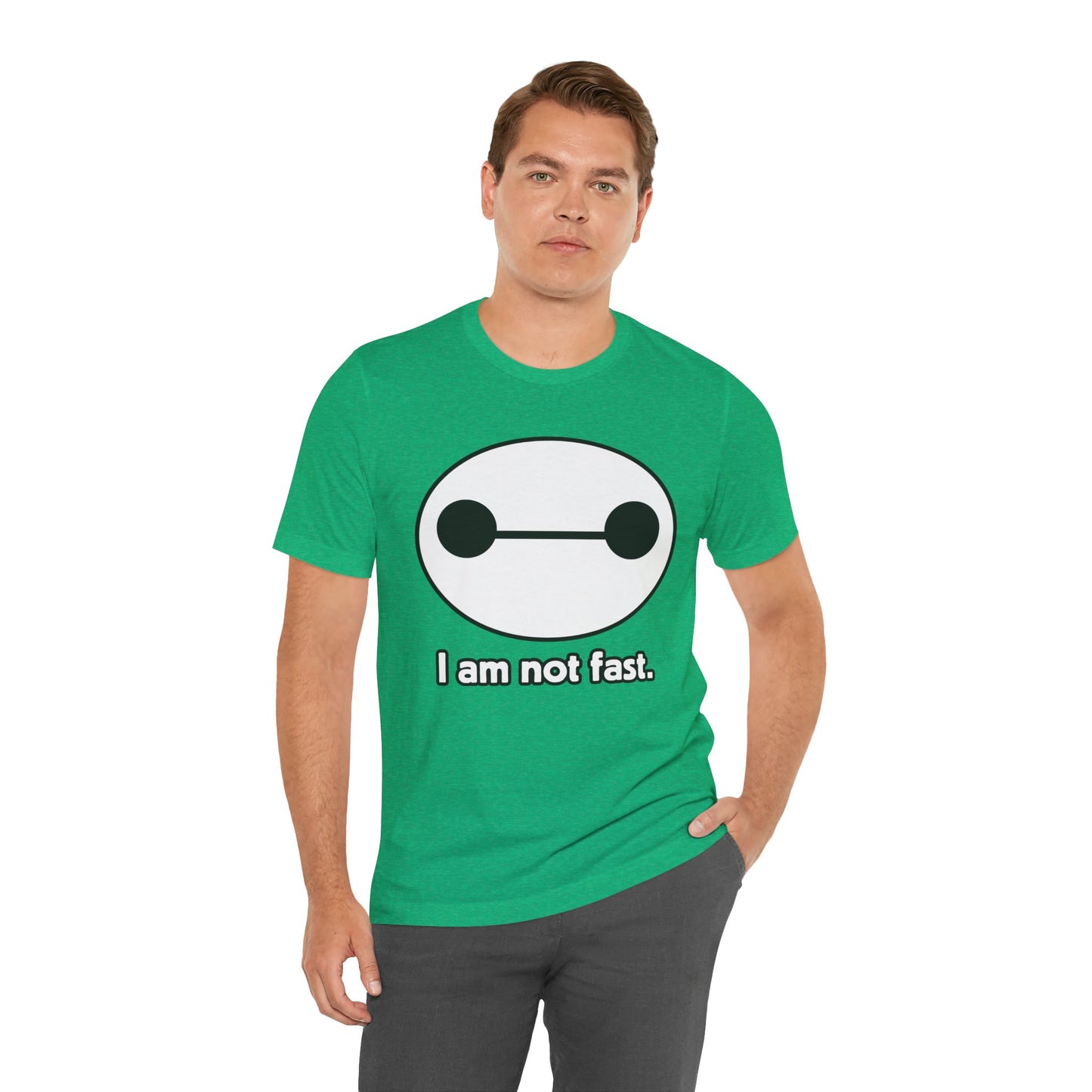 i am not fast. Tee