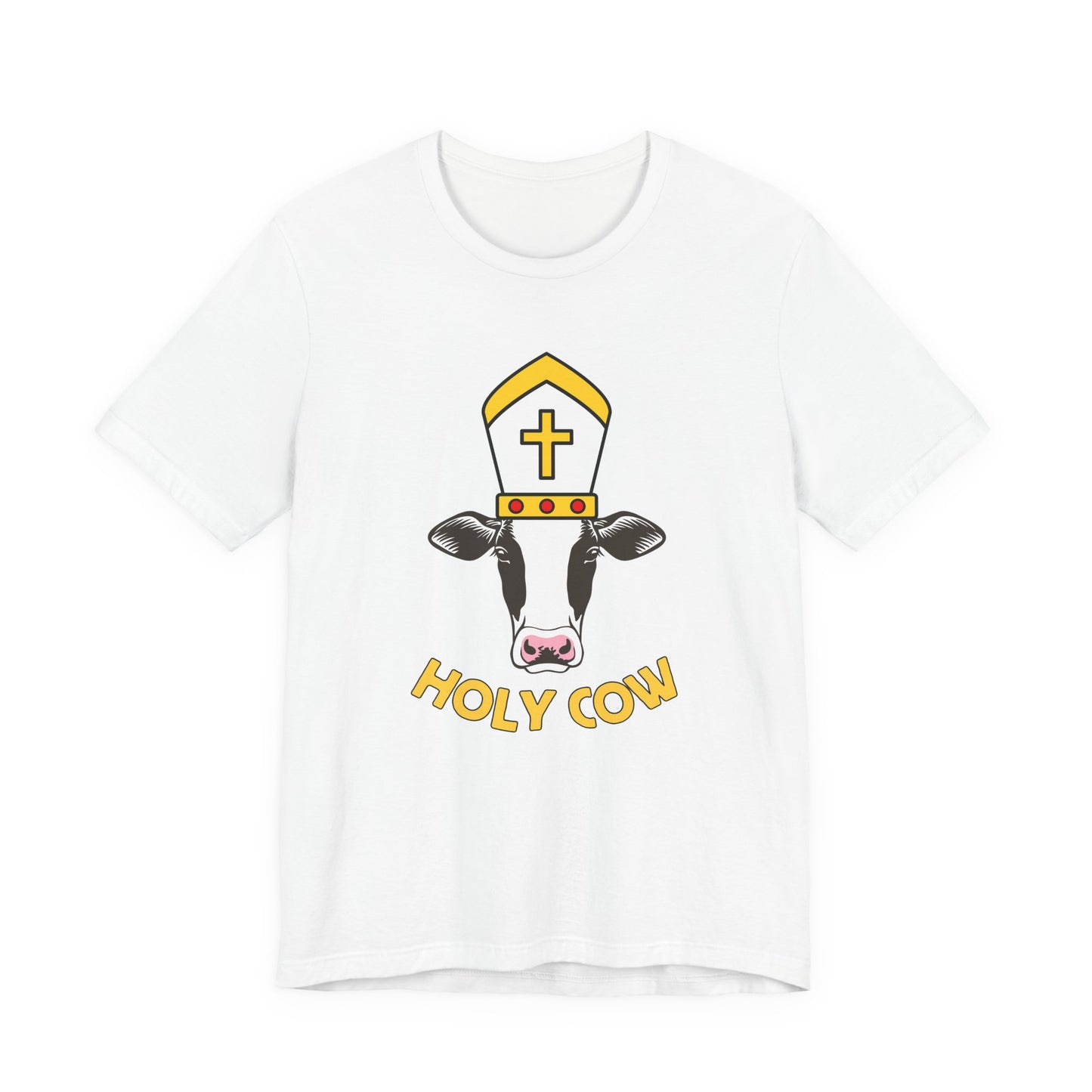 Holy Cow Tee | Religious Humor Graphic T-Shirt