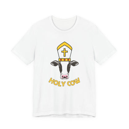 Holy Cow Tee | Religious Humor Graphic T-Shirt