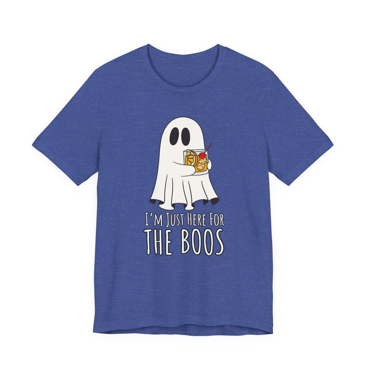 "I'm Just Here for the Boos" Tee | Men's Funny Halloween Graphic T-Shirt