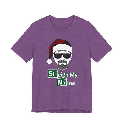 Sleigh My Name Tee | Christmas Mash-Up Graphic T-Shirt