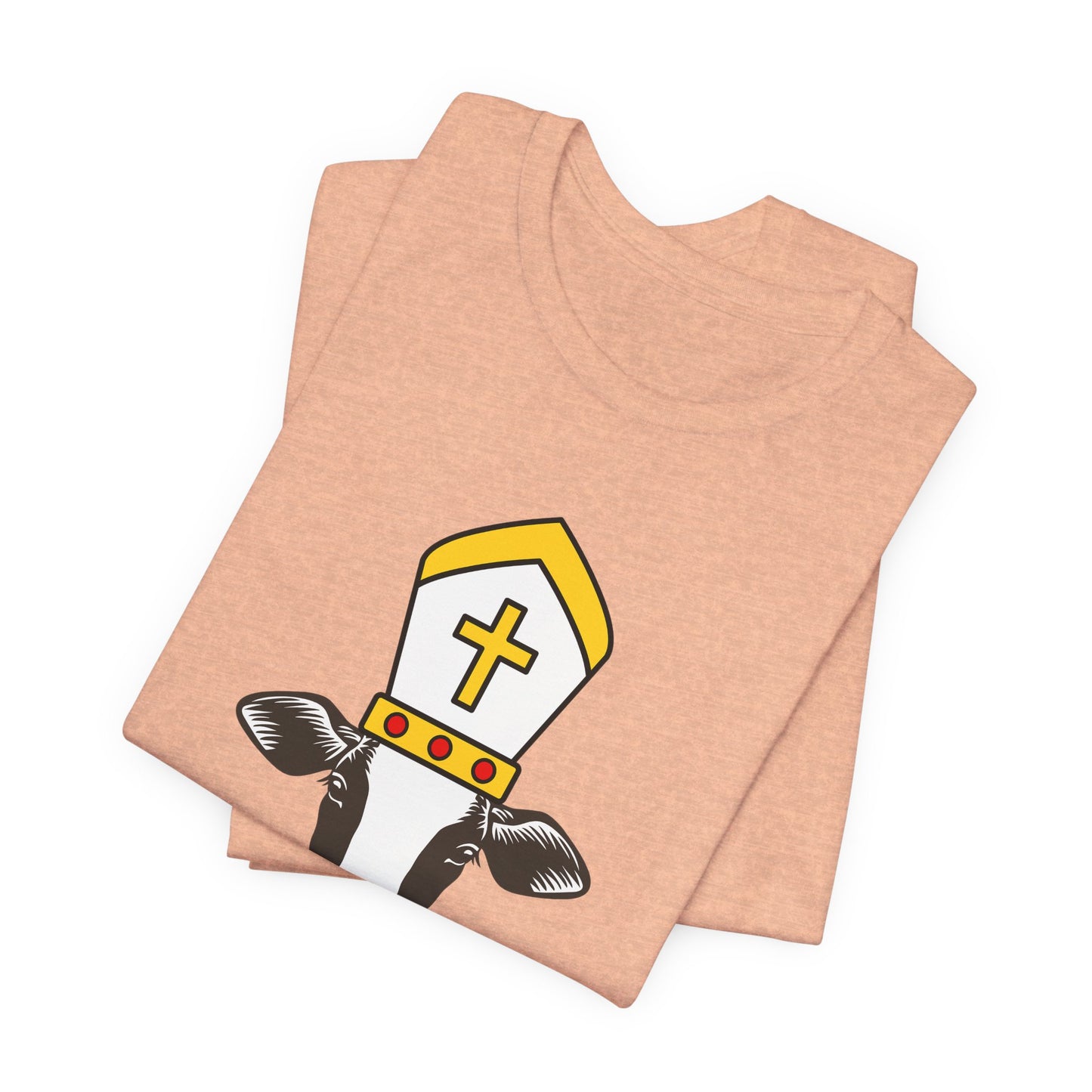 Holy Cow Tee | Religious Humor Graphic T-Shirt