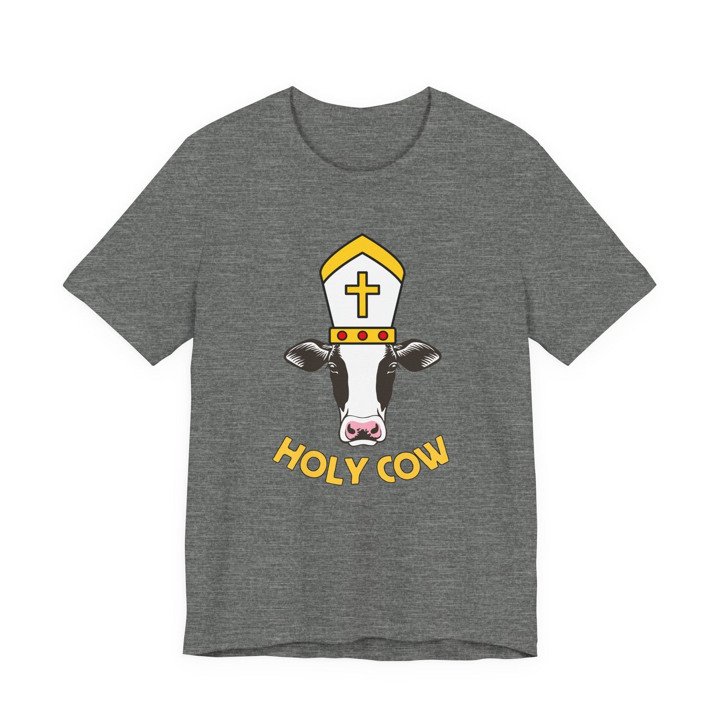 Holy Cow Tee | Religious Humor Graphic T-Shirt