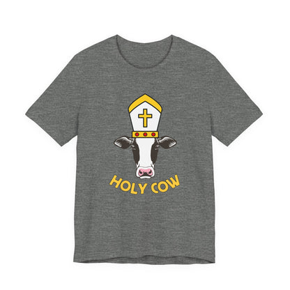 Holy Cow Tee | Religious Humor Graphic T-Shirt