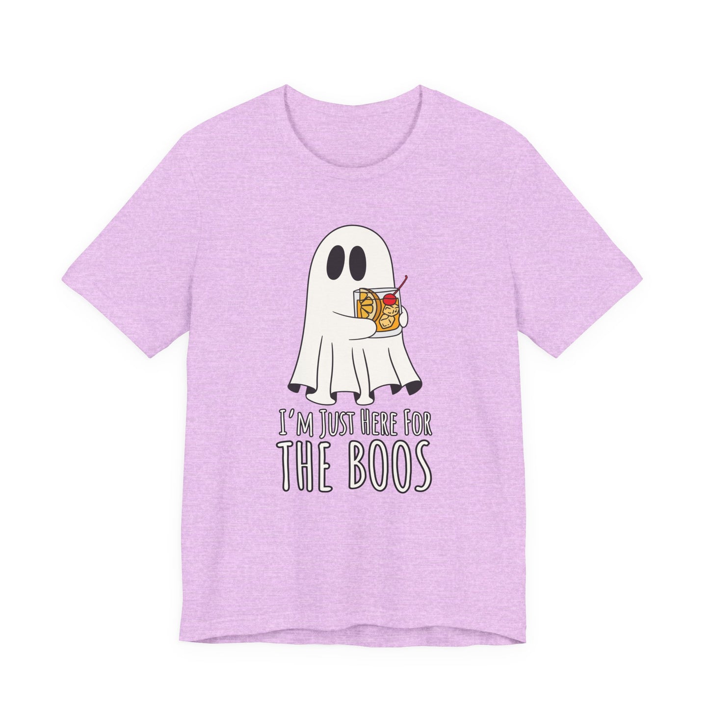 "I'm Just Here for the Boos" Tee | Men's Funny Halloween Graphic T-Shirt