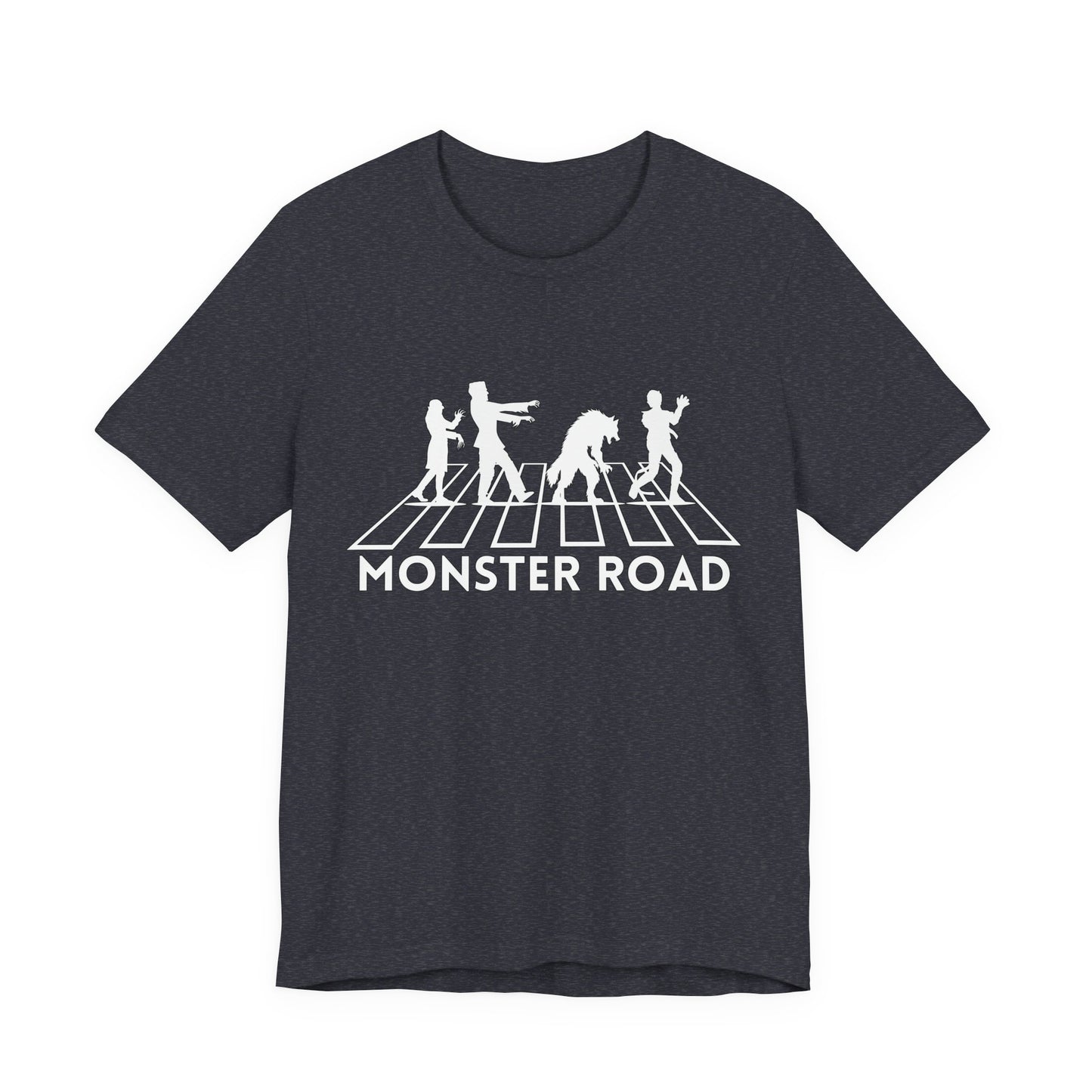 "Monster Road" Tee | Halloween Themed Rock Band Graphic T-Shirt