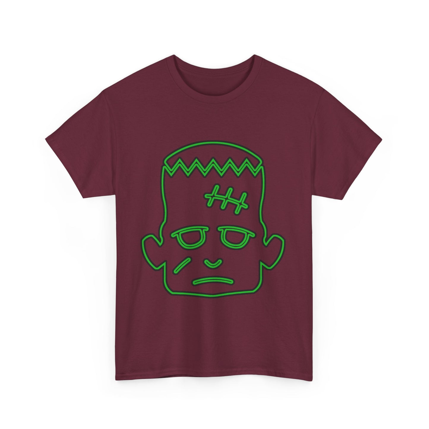 "Franken Face" Tee | Frankenstein Halloween Graphic T-Shirt