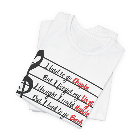 Composer Pun Tee | Punny Composer Graphic T-Shirt