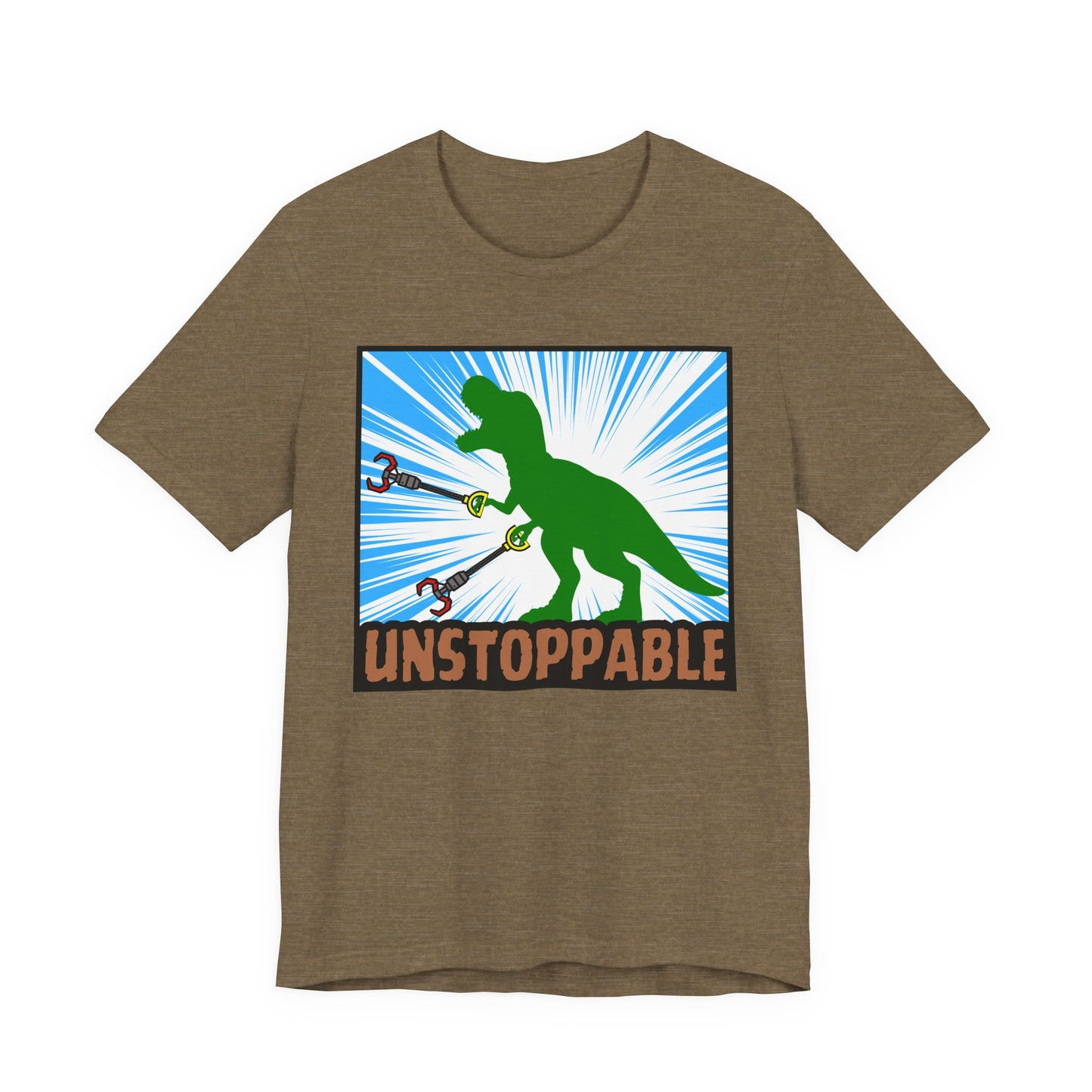 Unstoppable Tee | Fun T-Rex Graphic T-Shirt