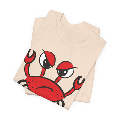 Crabby Tee | Playful Animal Graphic T-Shirt