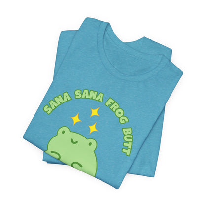 Sana Sana Frog Butt Tee | Silly Saying Graphic T-Shirt