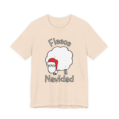 Fleece Navidad Tee | Christmas Sheep Graphic T-Shirt