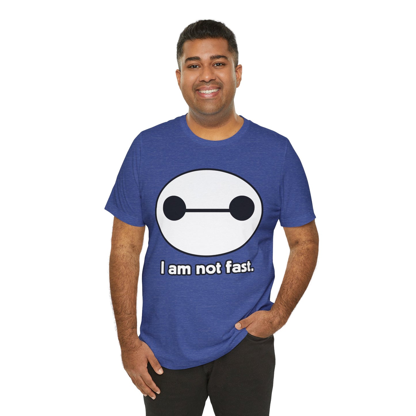 i am not fast. Tee