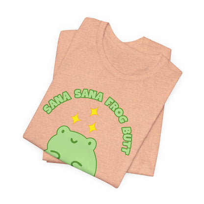 Sana Sana Frog Butt Tee | Silly Saying Graphic T-Shirt