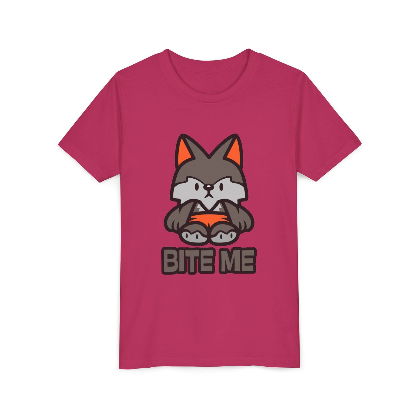 "Bite Me" Tee | Witty Youth Graphic T-Shirt