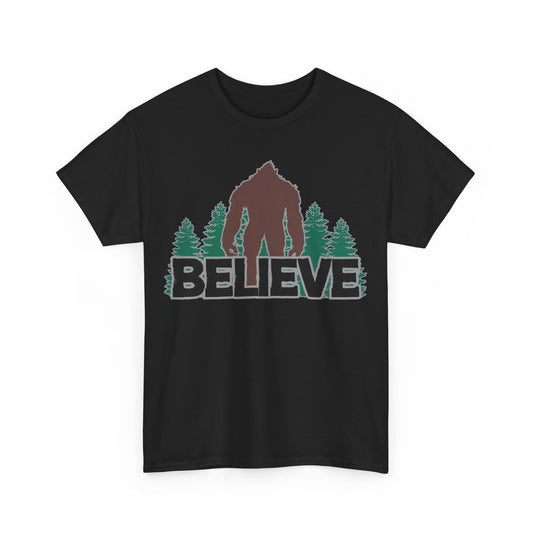 Believe Tee | Bigfoot Inspired Graphic T-Shirt