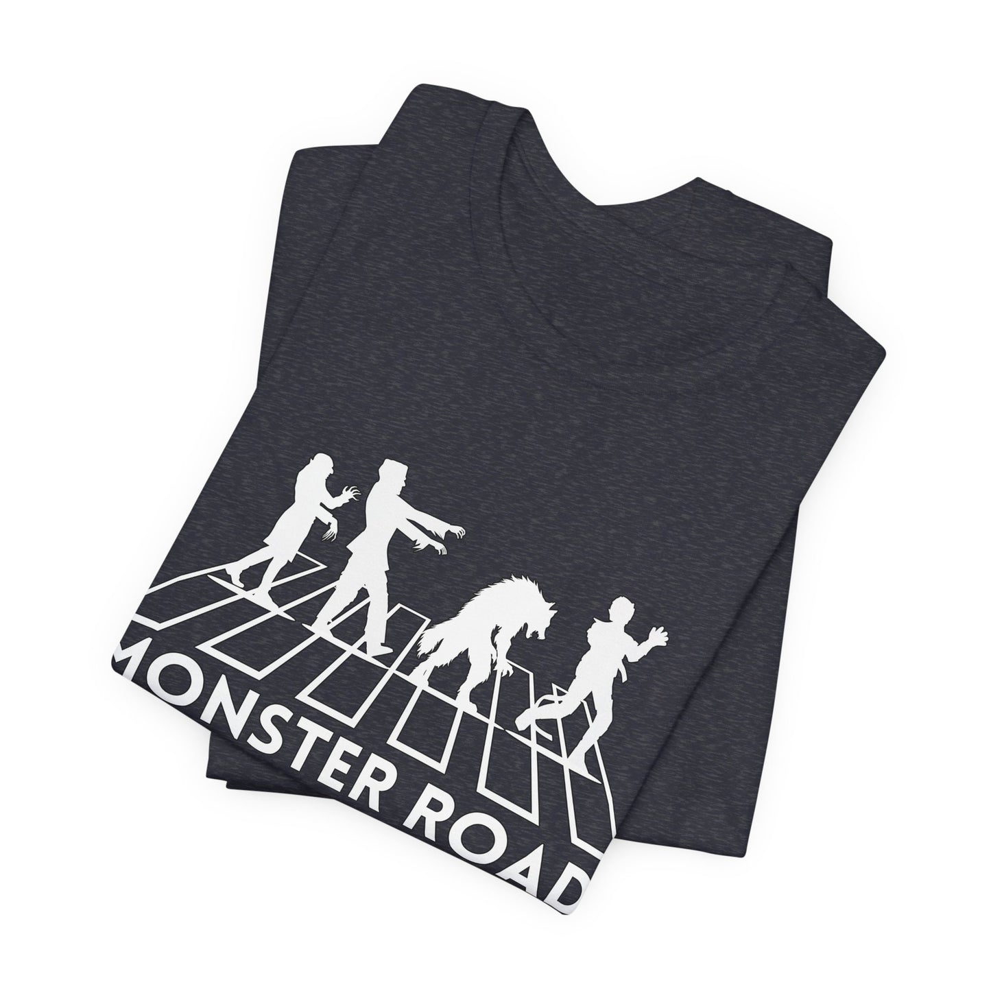"Monster Road" Tee | Halloween Themed Rock Band Graphic T-Shirt