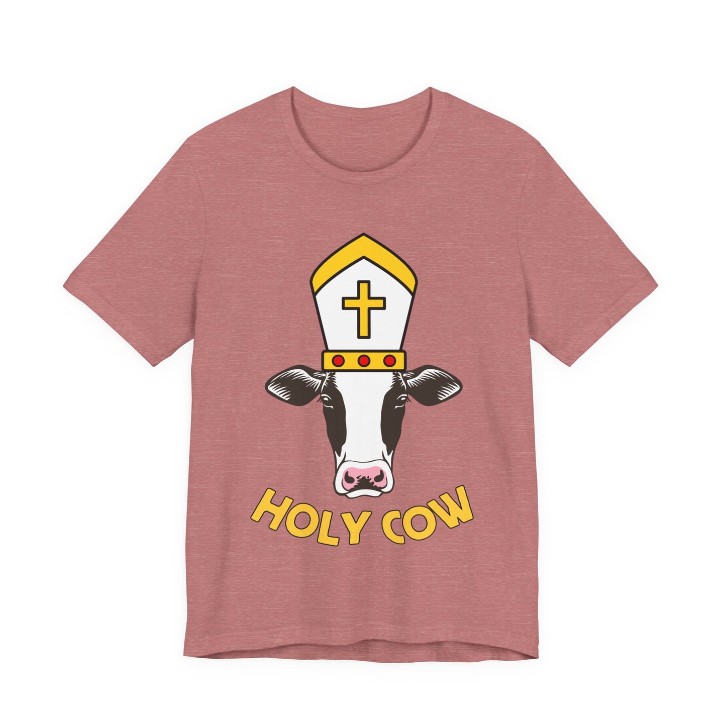 Holy Cow Tee | Religious Humor Graphic T-Shirt