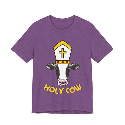 Holy Cow Tee | Religious Humor Graphic T-Shirt