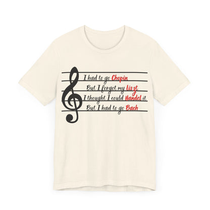 Composer Pun Tee | Punny Composer Graphic T-Shirt