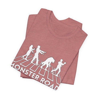 "Monster Road" Tee | Halloween Themed Rock Band Graphic T-Shirt
