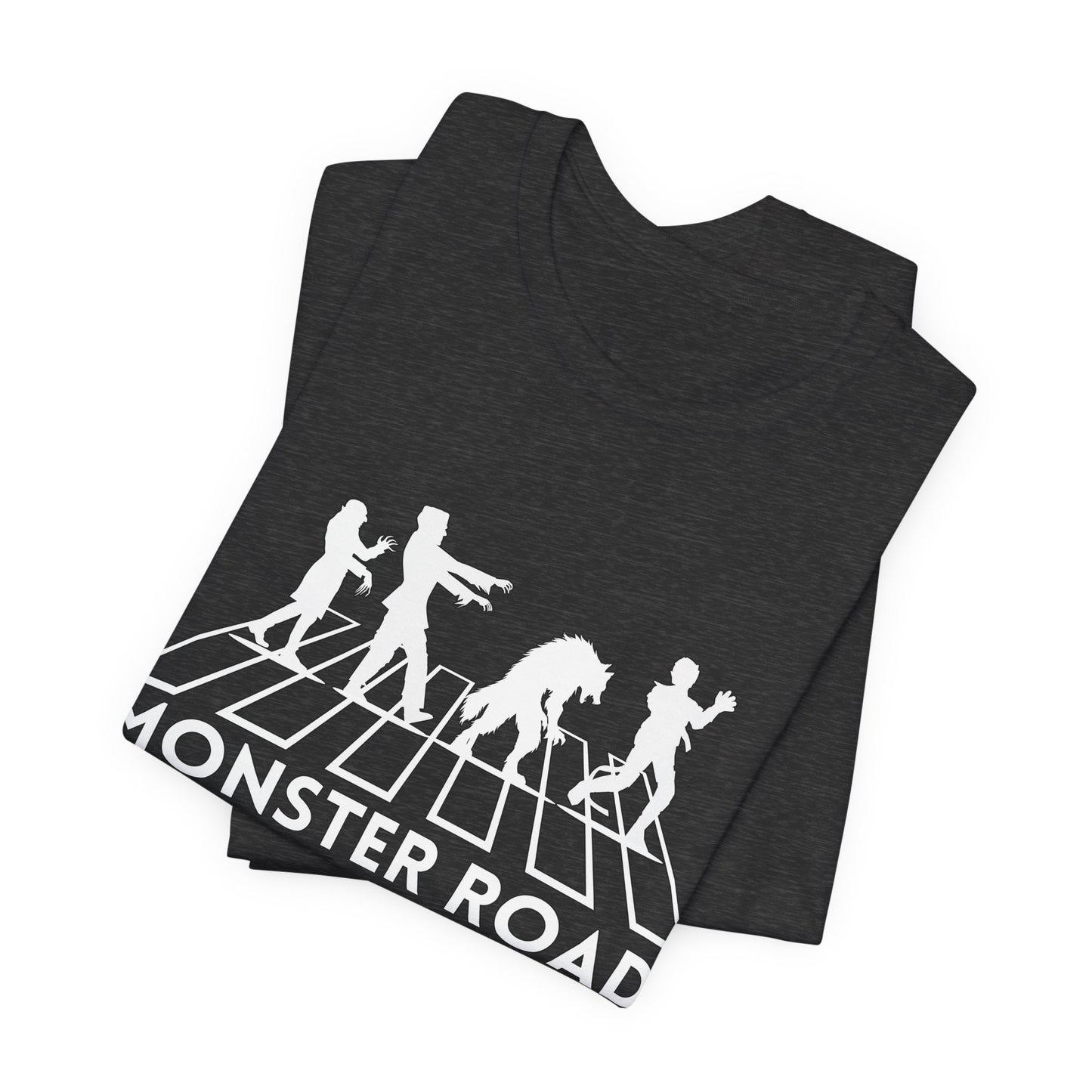 "Monster Road" Tee | Halloween Themed Rock Band Graphic T-Shirt