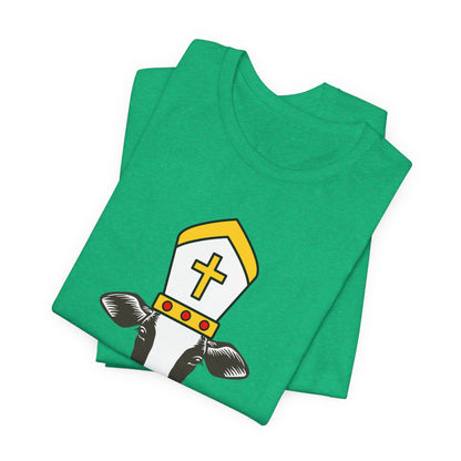 Holy Cow Tee | Religious Humor Graphic T-Shirt
