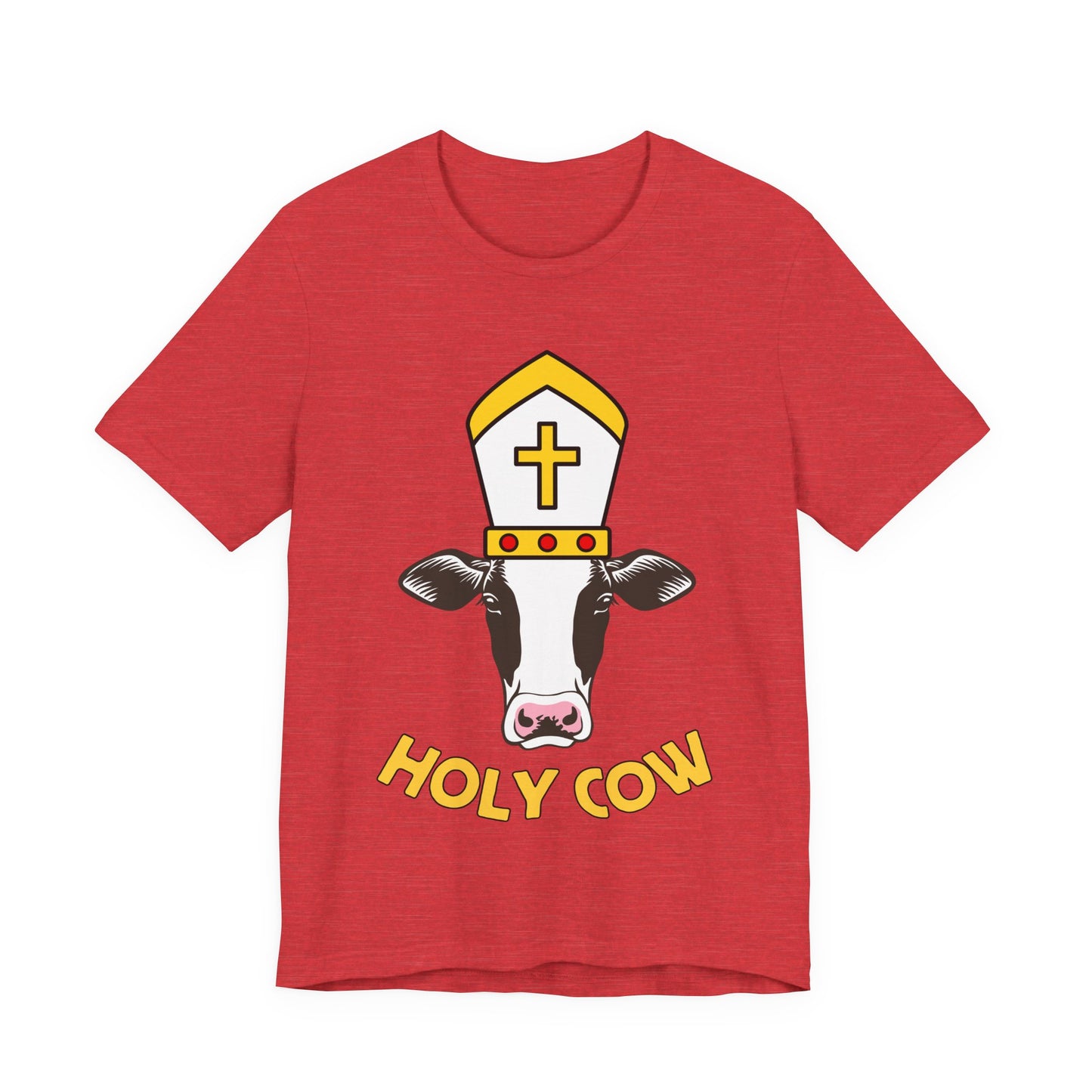 Holy Cow Tee | Religious Humor Graphic T-Shirt