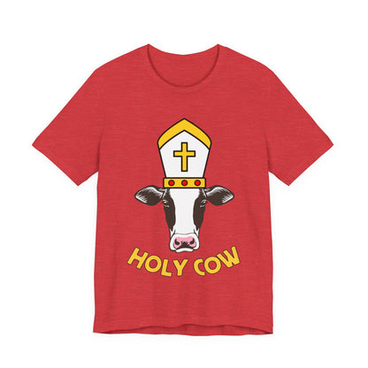 Holy Cow Tee | Religious Humor Graphic T-Shirt