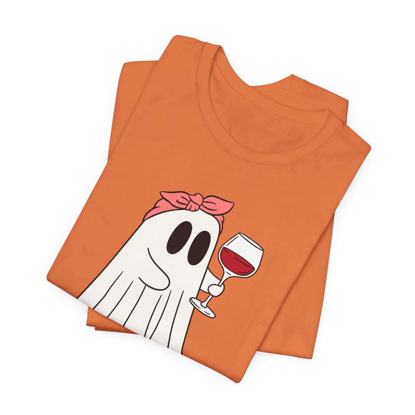 "I'm Just Here for the Boos" Tee | Women's Funny Halloween Graphic T-Shirt