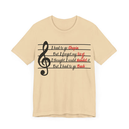 Composer Pun Tee | Punny Composer Graphic T-Shirt