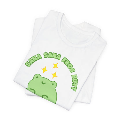 Sana Sana Frog Butt Tee | Silly Saying Graphic T-Shirt