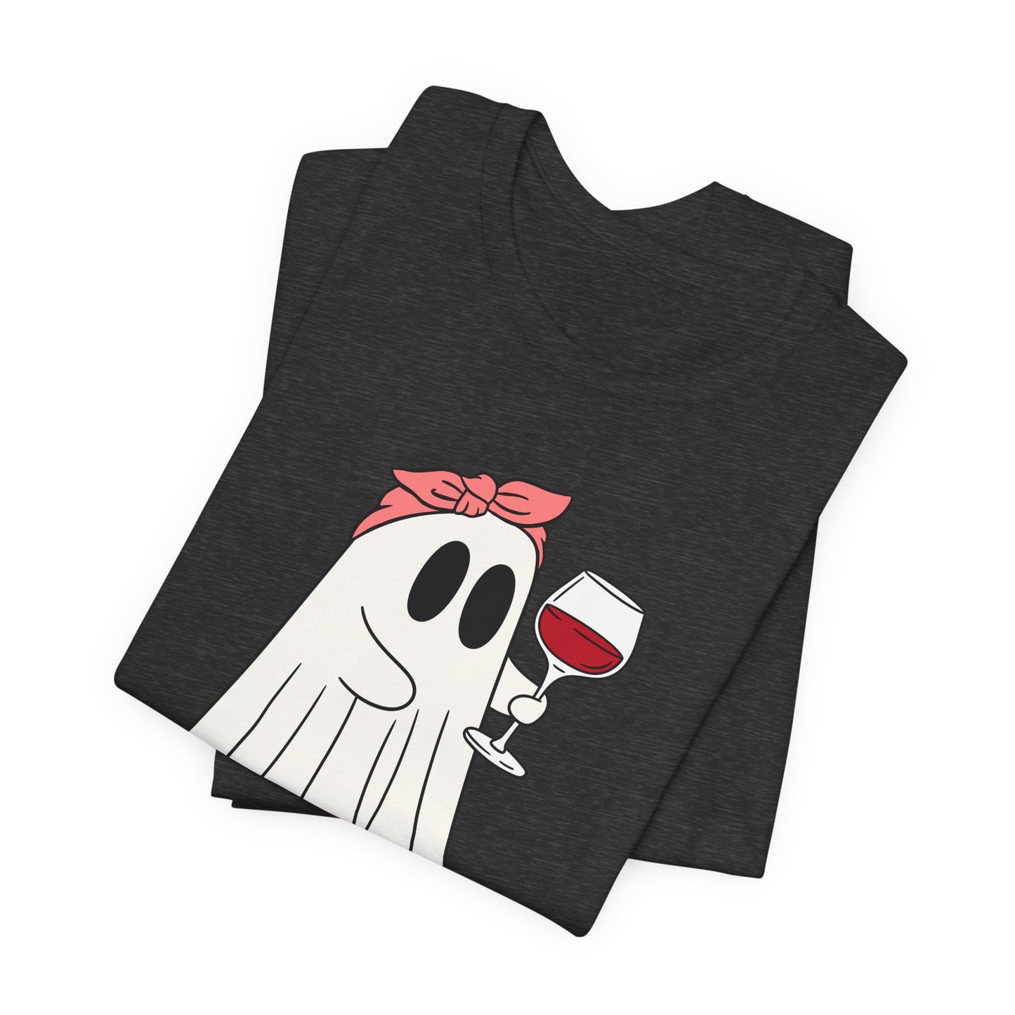 "I'm Just Here for the Boos" Tee | Women's Funny Halloween Graphic T-Shirt