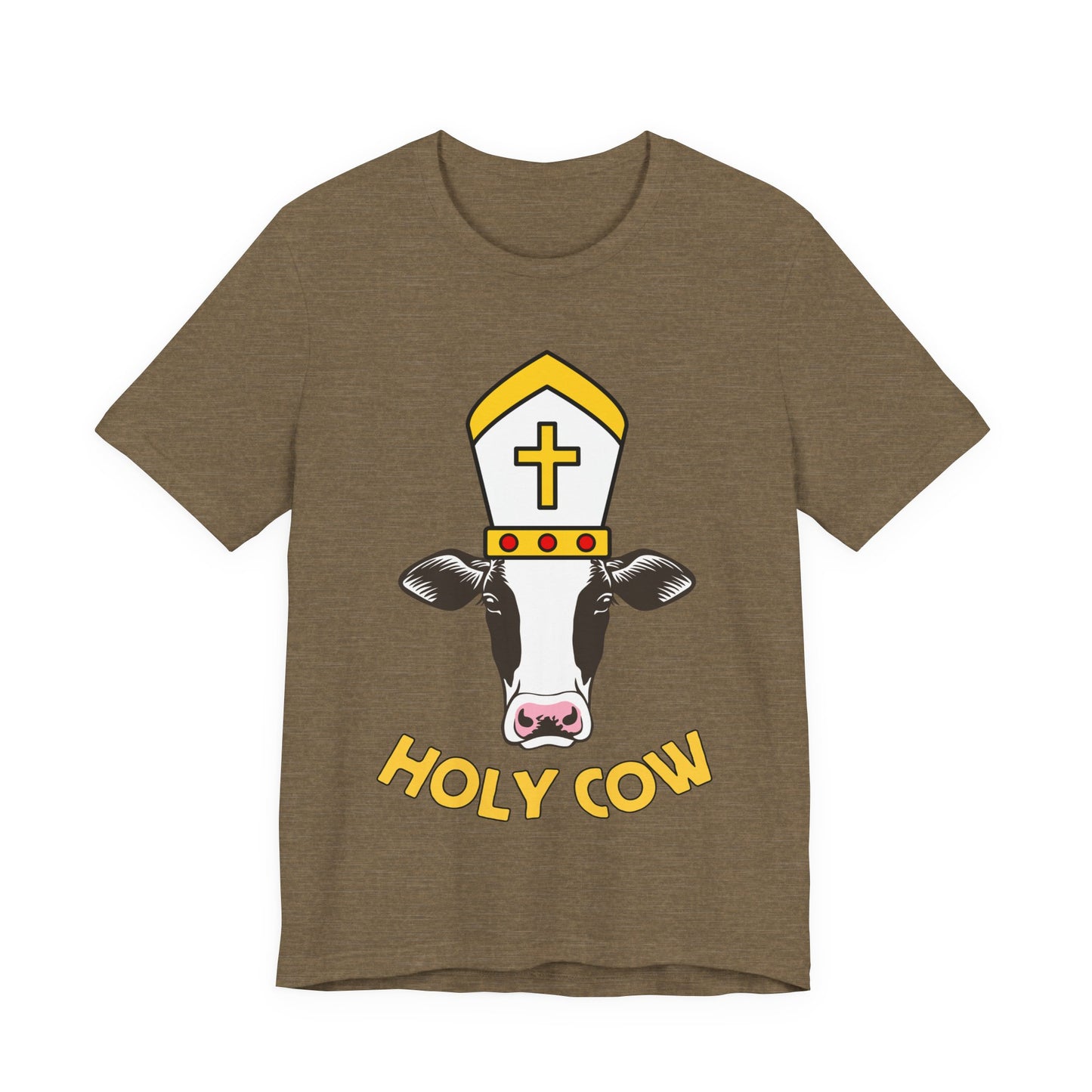 Holy Cow Tee | Religious Humor Graphic T-Shirt