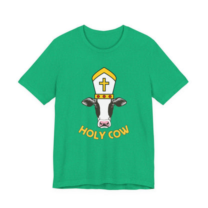 Holy Cow Tee | Religious Humor Graphic T-Shirt