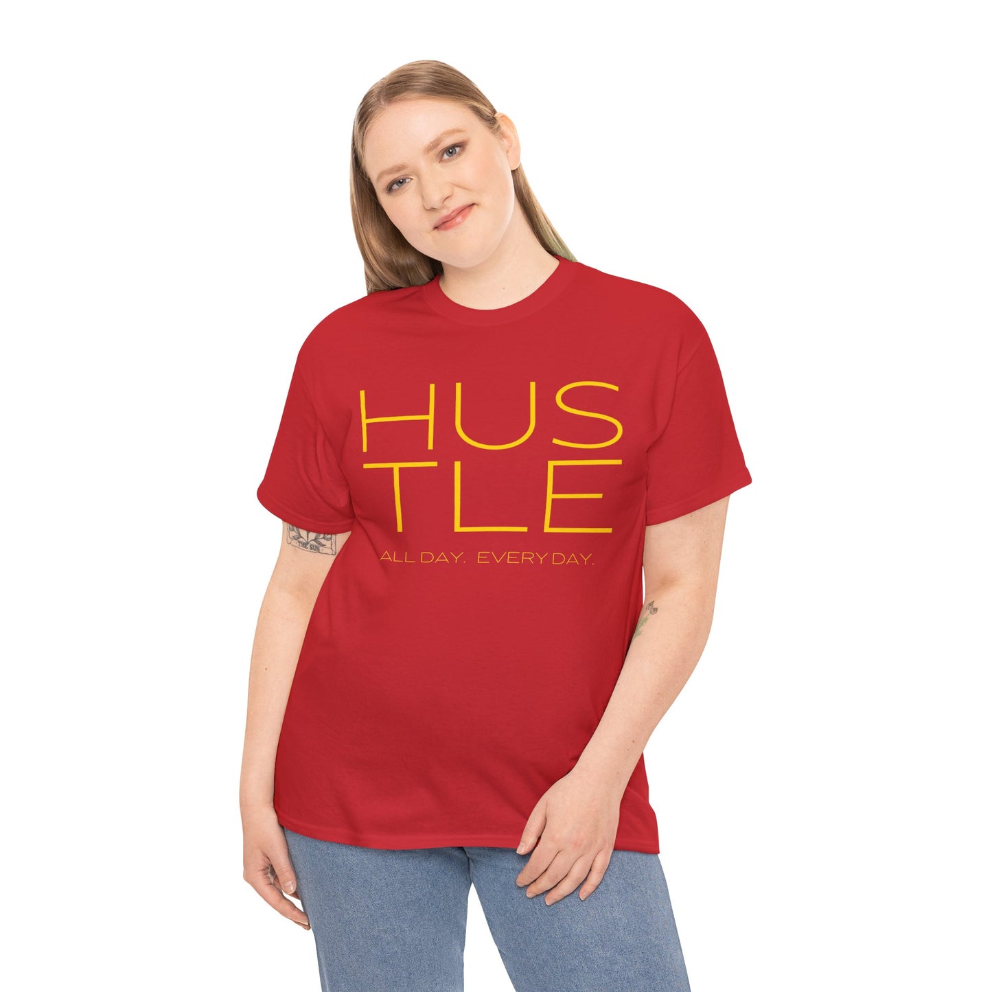 HUSTLE - All Day. Every Day. Tee