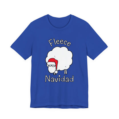 Fleece Navidad Tee | Christmas Sheep Graphic T-Shirt