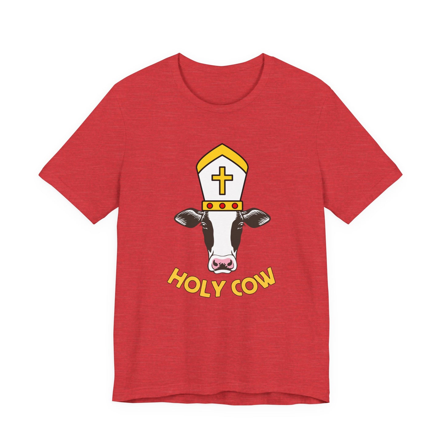 Holy Cow Tee | Religious Humor Graphic T-Shirt