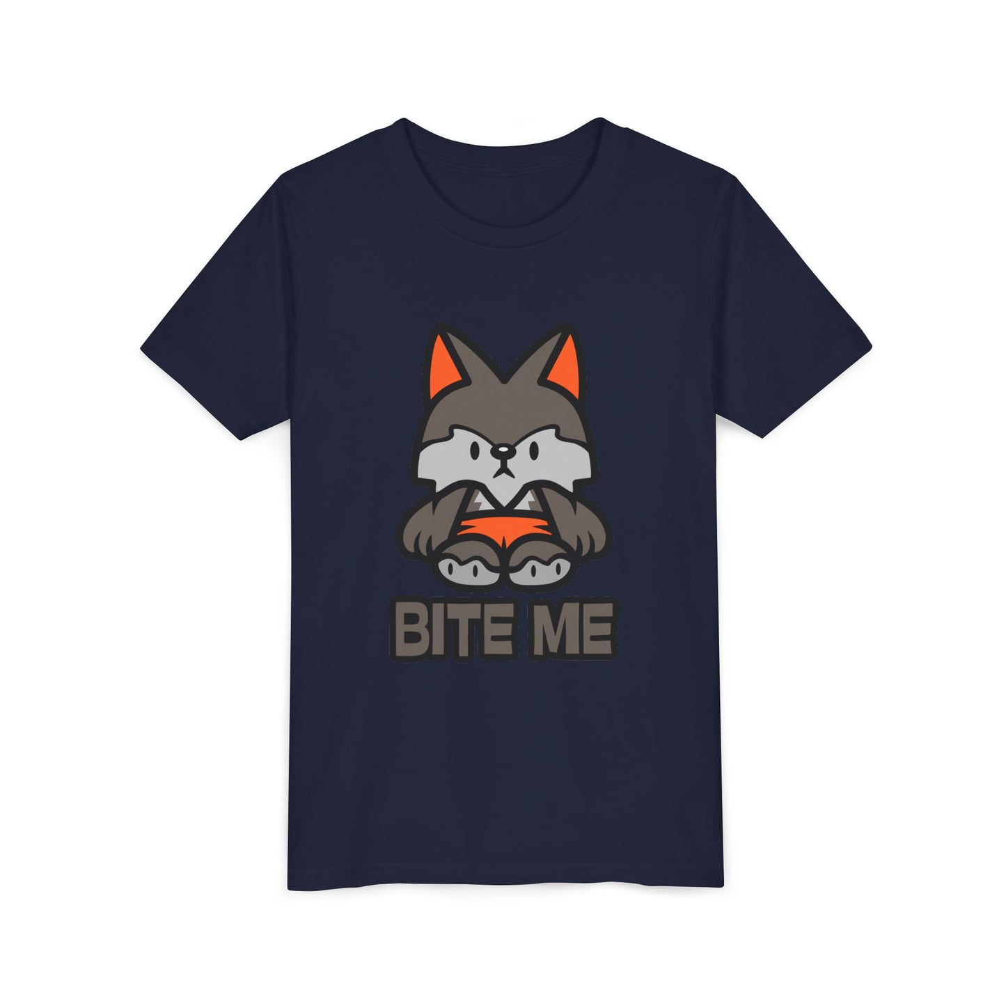 "Bite Me" Tee | Witty Youth Graphic T-Shirt
