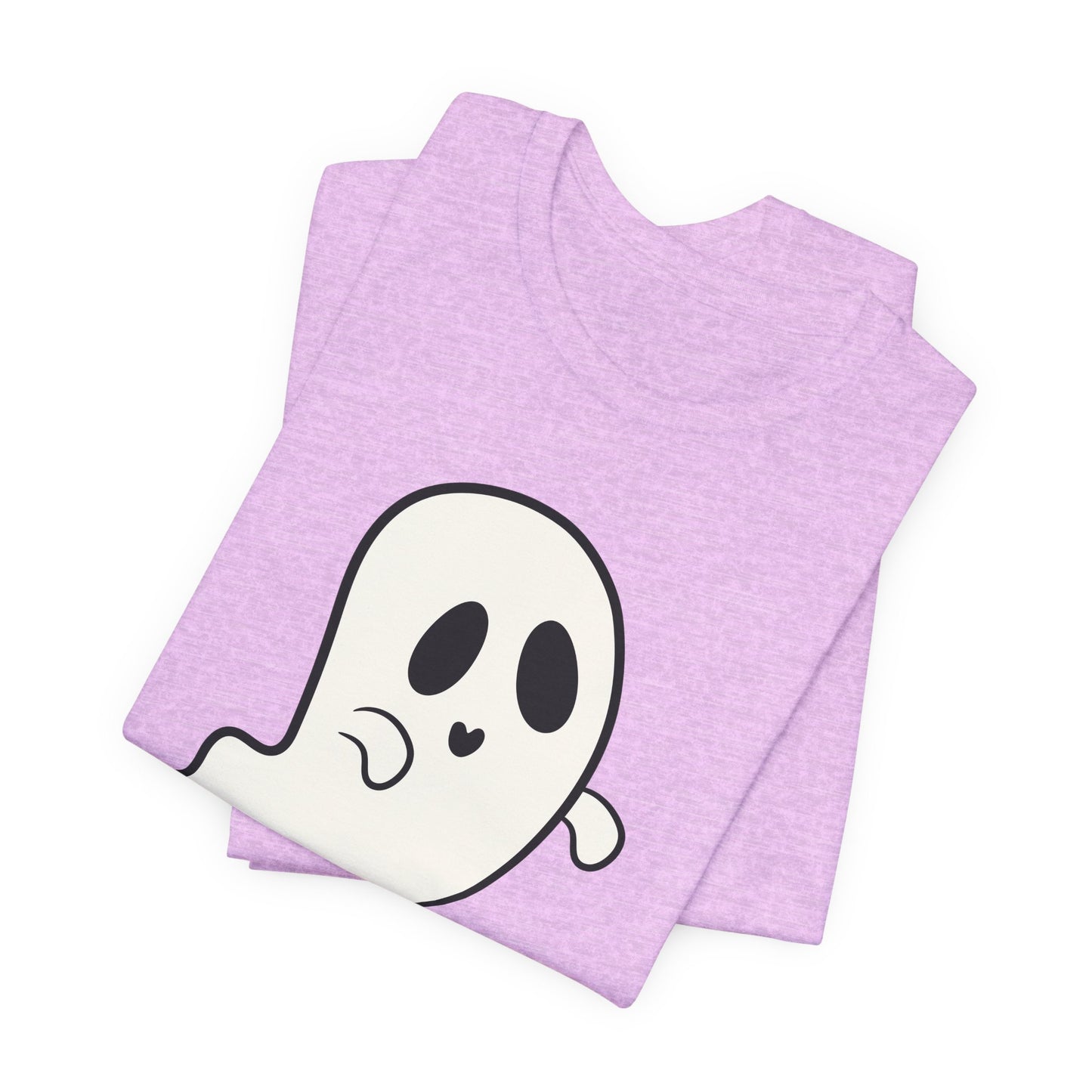 "Hey, Boo!" Ghost Tee | Cute Halloween Graphic T-Shirt