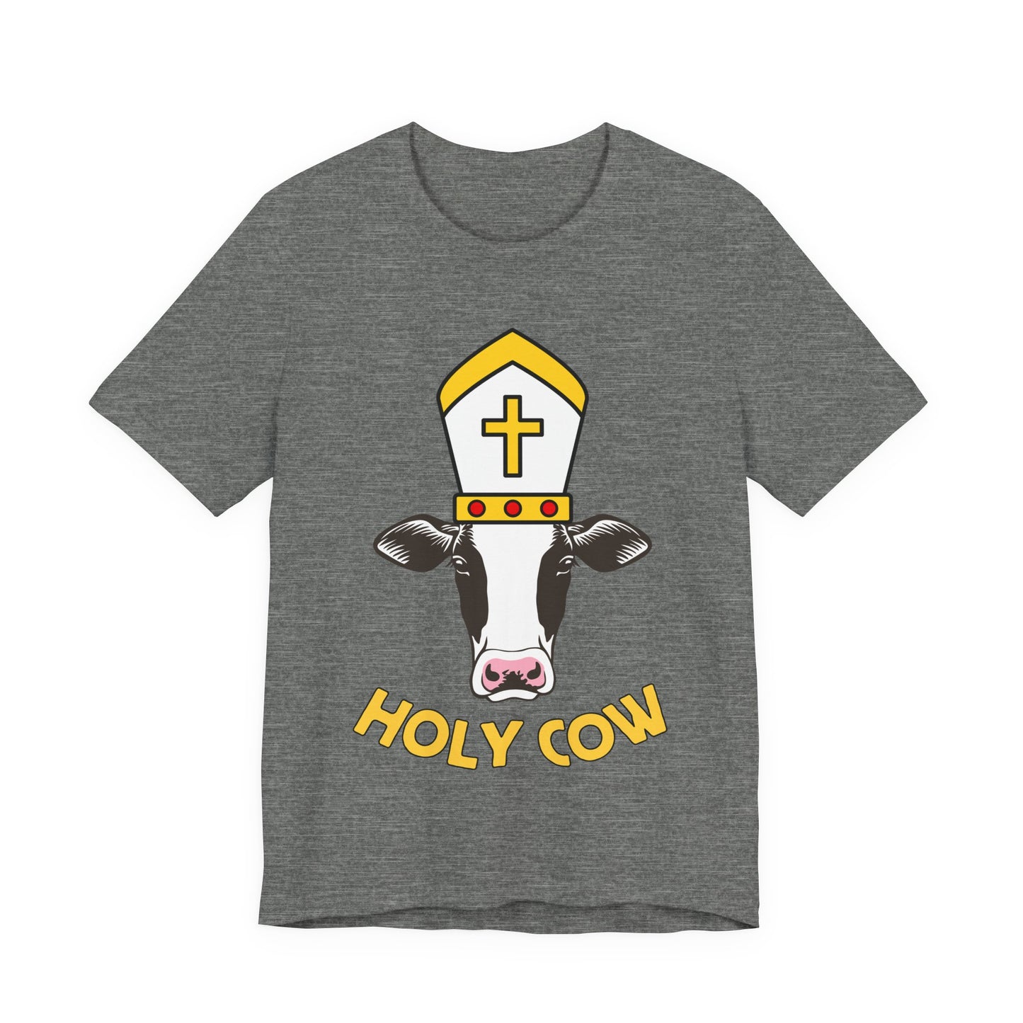 Holy Cow Tee | Religious Humor Graphic T-Shirt