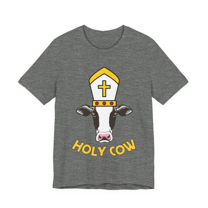Holy Cow Tee | Religious Humor Graphic T-Shirt