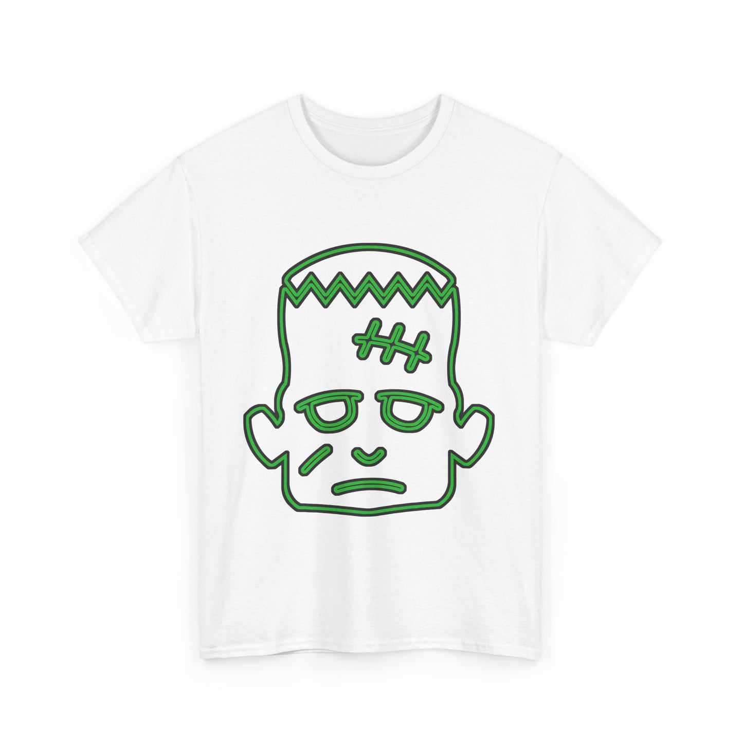 "Franken Face" Tee | Frankenstein Halloween Graphic T-Shirt