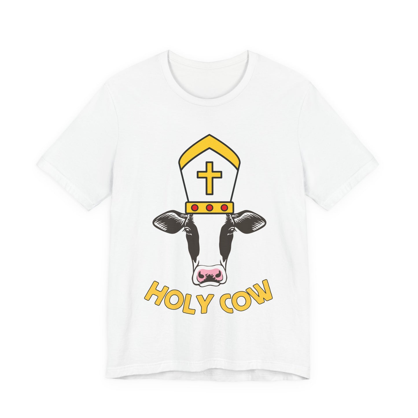 Holy Cow Tee | Religious Humor Graphic T-Shirt